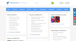 Desktop Screenshot of maastrichtonderneemt.nl